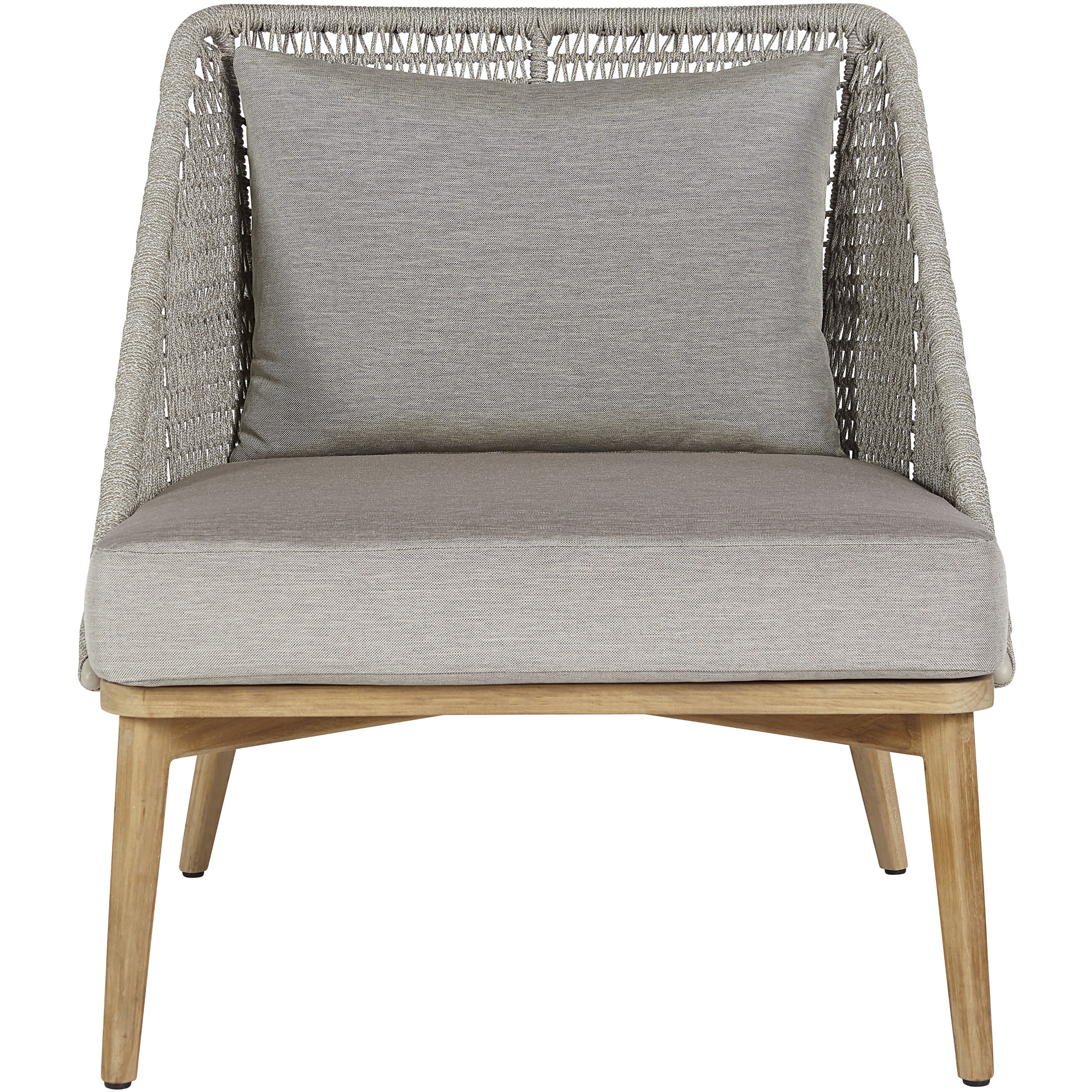Andria Palazzo Taupe Outdoor Lounge Chair